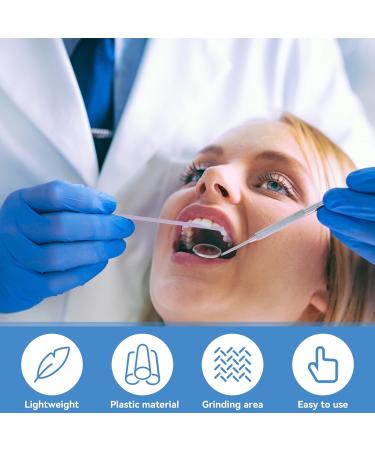 60-Piece Dental Polishing Strips Set - 4 Types of Tooth Sanding Paper for Effective Oral Care & Tartar Removal - Buy Online on GoSupps.com