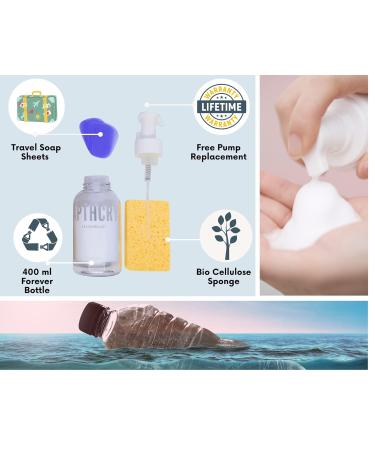 APTHCRY Foaming Hand Soap Tablet Refills - 8 Pack, 96 fl oz - Eucalyptus Mint - Cleansing & Moisturizing - Compostable Packaging - Buy Online on GoSupps.com