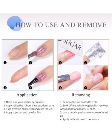 Rainbow Colorful Nail Polish Set - Quick Dry & Long Lasting Nail Varnish - Non-Toxic Water Based Holographic Nail Polish - No Need UV Nail Polish Kit Christmas Gifts for Women Girl (Rainbow Colors) - Buy Online on GoSupps.com