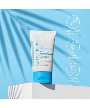 SKINN Dermappeal Microdermabrasion Treatment 2oz - Exfoliating Facial Scrub for Smoother, Brighter, and Flawless Skin - Buy Online on GoSupps.com