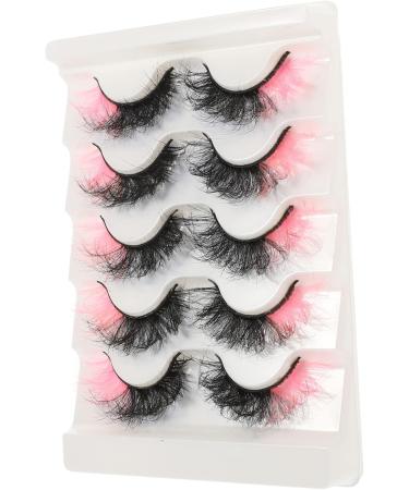MAGICLULU 25 Pairs Eyelashes Girl Extensions Eyelash Eyes Lashes Diy Fake Lashes False Eye Lashes Short Fake Eye Lashes Fake Lash Strip Lash Book Eyelash Bulk Set Curly Cotton - Buy Online on GoSupps.com