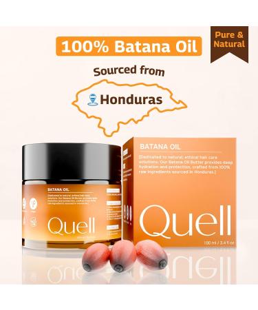 Quell Batana Oil for Hair Care - Nourishing Coffee Tea Tree Formula | Shop Internationally - Buy Online on GoSupps.com