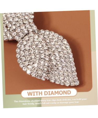 minkissy Bangs Side Clip Hair Topper Girls Clips Womens Hair Accessories Bridal Hair Clip Barrettes for Women Hair Barrettes for Girls Decor Hairpin Alloy Temperament Bride - Buy Online on GoSupps.com