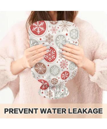 Christmas Snowflake Heat Bottle | 1L Pain Relief Heating Bag for Hand & Foot | Hot & Cold Compress - Buy Online on GoSupps.com