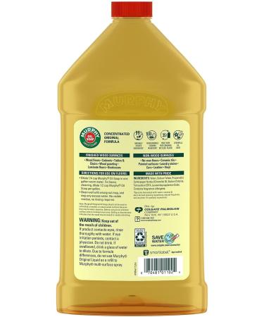 Murphy Oil Soap 01163 Original Wood Cleaner Liquid 32oz - Gentle & Effective Cleaning Solution - Buy Online on GoSupps.com