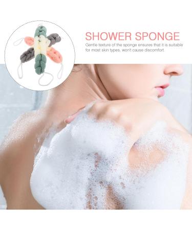 FRCOLOR 3pcs Bath Shower Loofahs - Long Exfoliating Sponges Body Scrubber for Women & Men | Ideal for Relaxing Spa Experience - Buy Online on GoSupps.com