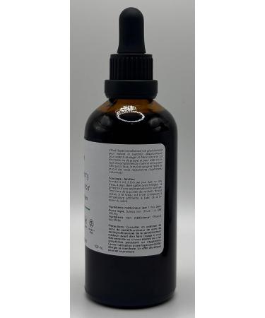 Elderberry Herbal Tincture Liquid Extract Hand Crafted Natural Medicine Remedies Herb Formula Drops Non-GMO Vegan Gluten Free No Fillers (Sambucus nigra) (100 ml (Pack of 1)) - Buy Online on GoSupps.com