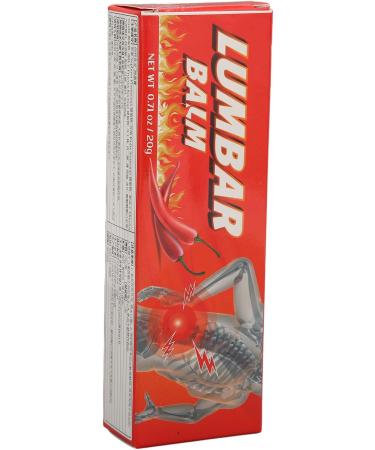 Lumbar Pain Relief Ointment 20g - Portable Lower Back Care Cream for Joint and Muscle Pain - Buy Online on GoSupps.com