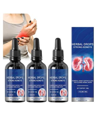 Googeer Drops Googeer Herbal Kidney Care Drops Herbal Drops Strong Kidneys Googeer Herbal Care Drops Joint Care Drops Herbal Care Solotion Oral Herbal Solution (3PC)