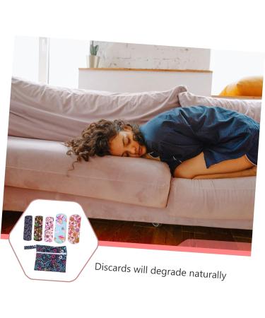 Heallily Reusable Sanitary Pads Set - Charcoal Fiber Washable Menstrual Napkins with Bag for Women & Girls - Eco-Friendly Comfort - Buy Online on GoSupps.com