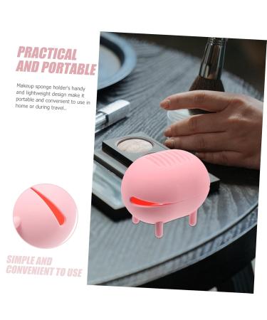 Portable Pink Beauty Egg Storage - Travel Makeup Organizer 7.5x5cm | International Shipping Available - Buy Online on GoSupps.com