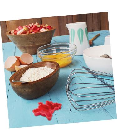 MAGICLULU 6 Pcs Baking Mold Silicone Candy Mold Candy Gummies Silicone Cake Mold Xmas Baking Xmas Silicone Gum Paste Molds Christmas Fondant Silica Gel Dessert Child Household - Buy Online on GoSupps.com