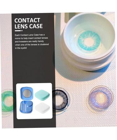 Buy Solustrie 9-Sentence Portable Contact Lens Container & Makeup Kit - Travel-Ready Tool & Stylish Stand Case - Buy Online on GoSupps.com