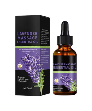 Linjinx Aromatherapy Essential Oils : Lavender Ginger Rose (30ml) for Diffuser Massage & Home Lavender One Size One Size Lavender