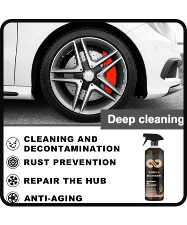Stealth Brake Bomber Stealth Garage Brake Bomber Brake Bomber Wheel Cleaner Non-Acid Wheel Cleaner Safe on Alloy Chrome and Painted Wheels Perfect for Cleaning Wheels and Tires (2PC) - Buy Online on GoSupps.com