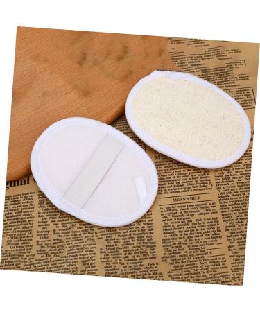 8 Pcs Natural Loofah Sponge Set Bath Towels Exfoliating Pads & Scrubber Mitt for Shower Eco-Friendly Cleaning Brush & Face Pads - Buy Online on GoSupps.com