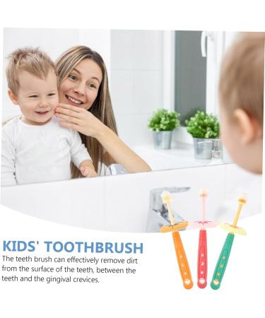 Beavorty 3-in-1 Silicone Baby Toothbrush - Gentle Oral Care for Infants & Toddlers | International Shipping - Buy Online on GoSupps.com