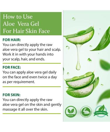 Supremely 100% Pure Aloe Vera Gel 500 Grams | Soothing & Hydrating Multipurpose Gel | Face Body Hair Care Ideal for Sensitive Skin | Pure Freshly Cut From Aloe Farms 500 ml (Pack of 1) - Buy Online on GoSupps.com