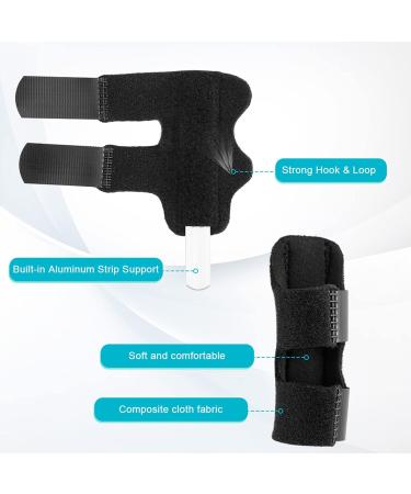 Adjustable Tyenaza Aluminium Finger Hand Splint for Injury Recovery & Pain Relief | International Shipping - Buy Online on GoSupps.com