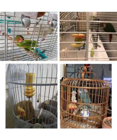 Bird Food Holder Stainless Steel Fruit Vegetable Stick Skewer for Parrots Cockatoo Cockatiel Cage Treating Tool 2 PCS-L - Buy Online on GoSupps.com