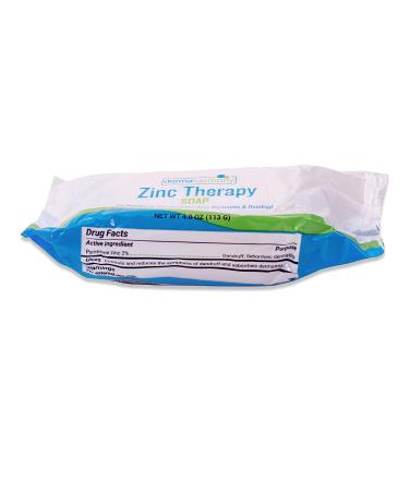 DermaHarmony 2% Pyrithione Zinc (ZnP) Bar Soap 4 oz - For Seborrheic Dermatitis, Dandruff, Psoriasis, Eczema & More - Buy Online on GoSupps.com