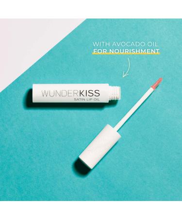 WUNDER2 WUNDERKISS Satin Lip Oil - Anti Aging Lip Treatment - 0.13 Fl Oz - Buy Online on GoSupps.com