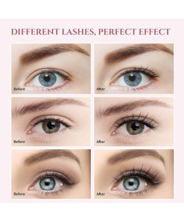 Heated Eyelash Curler with Temperature Display | 3 Heating Modes | Rechargeable | Professional Electric Curler for Stunning Lashes in Minutes - Upgraded Pink - Buy Online on GoSupps.com