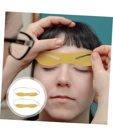 Balacoo 10pcs Beginner Skin Eyebrow Silicone Headband Practice for Supply Professional Fake - Buy Online on GoSupps.com