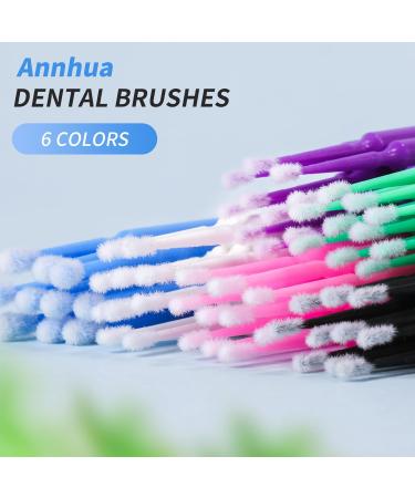 400 PCS Disposable Micro Applicator Brush for Eyelash Extensions & Makeup - Annhua Latisse Application Pink Swabs - Buy Online on GoSupps.com