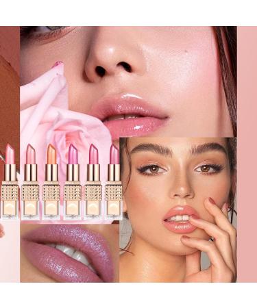 Travel-Size Lipstick Set Non-Sticky Lipstick Waterproof Long-Lasting Gloss for Women and Teens Wedding/Bride - Buy Online on GoSupps.com