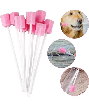 100PCS Oral Swabs Dental Sponge Swab for End of Life Care | Disposable Mouth Cleaning Tool - Buy Online on GoSupps.com