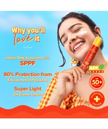 Aqualogica Detan+ Dewy Face Sunscreen with SPF 50+ & PA++++ | Blue Light Protection & No White Cast | Fights Sun Damage with Cherry Tomato & Hyaluronic Acid | 1.76 Oz/50g 1.76 Ounce (Pack of 1) - Buy Online on GoSupps.com