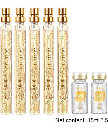 JINGAN Elevation Hilprotein | OrHilos Soluble Protein Combination | 5 Essences and 2 Protein Threads for Dry Skin Moisturizing Firming Adapts - Buy Online on GoSupps.com