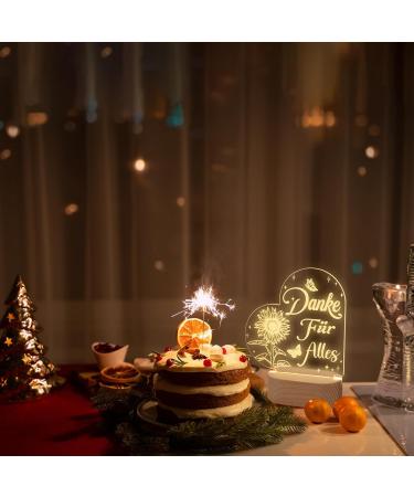 Jostift Thanks for Everything Night Light LED Lamp | Perfect Thank You Gifts for Women Mother's Day Birthdays Teachers & Farewell Celebrations - Buy Online on GoSupps.com