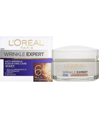 L'Oreal Wrinkle Expert Intensive Care Night 65+ 50 ml (Pack of 3) 50 g (Pack of 3) Night Cream - Buy Online on GoSupps.com