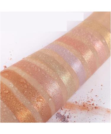 Eight-Color Diamond High-Gloss Eyeshadow Palette Pearlescent Brighten Skin Tone Stage Eyeshadow 1 count (Pack of 1) A - Buy Online on GoSupps.com