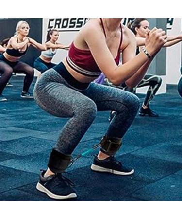 Buy Adjustable Ankle Resistance Band Set - Portable Leg Exercise Bands for Strength Training & Travel - Buy Online on GoSupps.com