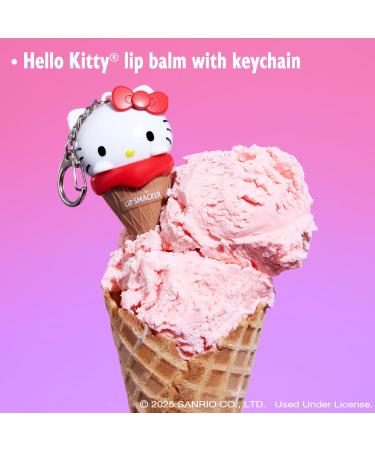 Lip Smacker Hello Kitty Lip Balm Ice Cream Flavored Moisturizing Smoothing Soft Shine Hydrating & Protecting Fun Tasty Flavors Cruelty-Free - Ice Cream(Packaging may vary) Ice Cream 1 Count (Pack of 1) - Buy Online on GoSupps.com