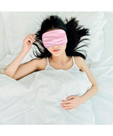 EXCEART 4pcs Blackout Sleep Mask - Silk Eye Masks for Men & Women | Soft Adjustable Night Eye Masks for Restful Sleep - Buy Online on GoSupps.com