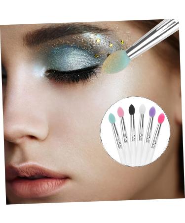 Gogogmee 6pcs Eye Shadow Brush Makeup Cosmetic Eyeshadow Brush Make up Silicone Brush - Buy Online on GoSupps.com