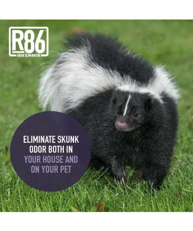R86 Pet Odor Eliminator - Neutralize Litter Box & Carpet Odors, Skunk Spray, Air & Fabric Odor - Safe on Paws - Natural Granular Formula - Use Wet or Dry - Buy Online on GoSupps.com