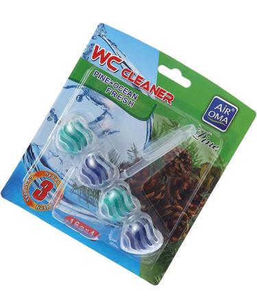 Automatic Toilet Bowl Fresheners - in-The-Bowl Bathroom Cleaning Supplies for Cleaning and Refreshing Toilet Bowl - Cleans and Freshens Toilet Bowl Bathroom Cleaning Supplies Cartey Pine - Buy Online on GoSupps.com