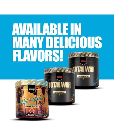 REDCON1 Total War Preworkout - 320mg Caffeine Beta Alanine Amino Acids for Energy & Endurance - Rocket Bomb Flavor (30 Servings) - Shop Internationally - Buy Online on GoSupps.com