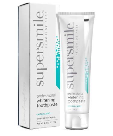 Supersmile Professional Whitening Toothpaste Fluoride Free Original Mint 4.2 oz (119 g)