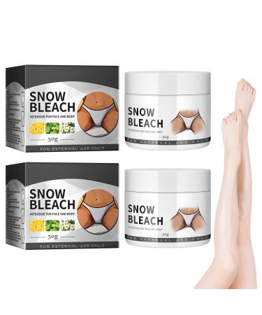 50g*2 Cr me Blanchissante Pour Le Corps Whitening Cream Underarm Whitening Cream Fficace Pour Les Aisselles Les Zones Sensibles Les Coudes Gel claircissante Sous Les Bras