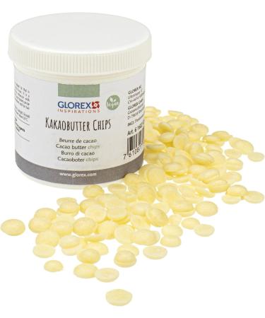 GLOREX 6 1602 020 Cocoa butter 100 g natural and vegan for making homemade cosmetics - Buy Online on GoSupps.com