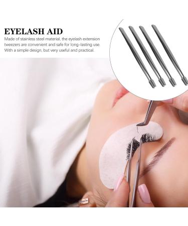 Osaladi Precision Tweezers Set - 4 Pieces for Dry Eyes & Isolation - Tinker Tweezers for Precision Care - Buy Online on GoSupps.com