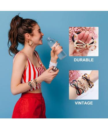 Cobahom 3 Pack Butterfly Elastic Hair Ties for Women - Ideal for Medium to Thick Curly Hair - Hair Accessories for Ponytails, Buns, and Braids - Buy Online on GoSupps.com