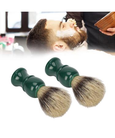Bartb sel 2 pieces bare cleaning brush richly foaming soft hair resin grip beard brush beard foam brush for men