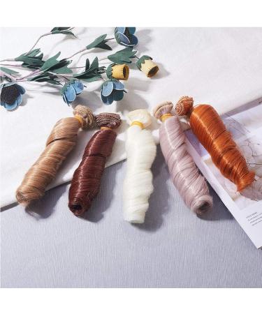 Wandic Wig Hair - 10 Colors 10 Pieces High-Temperature Wire Curls for Dolls & Costumes | Craft & Art Supplies - Buy Online on GoSupps.com